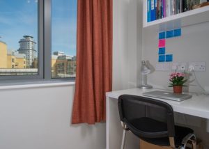 Abbey College Cambridge Tripos Court Superior Room study area