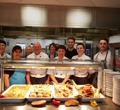 Abbey College Cambridge catering team