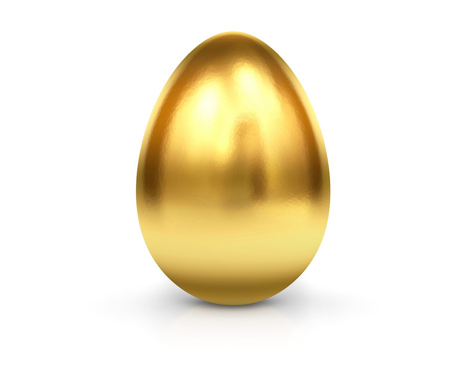 New Websites Launch Golden Egg Graphic