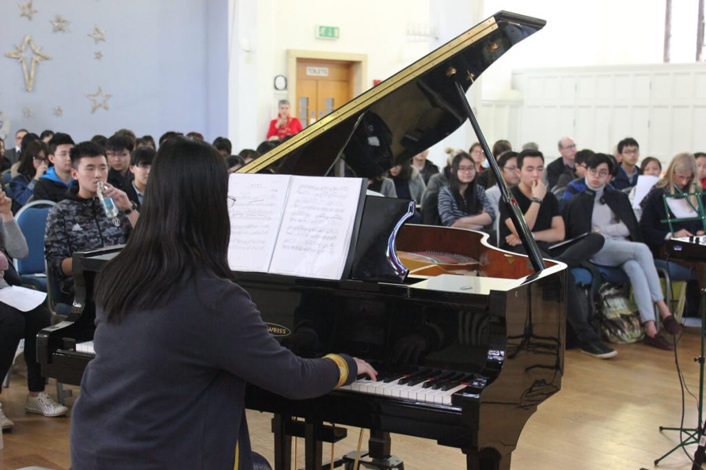 Abbey College Cambridge Music Students