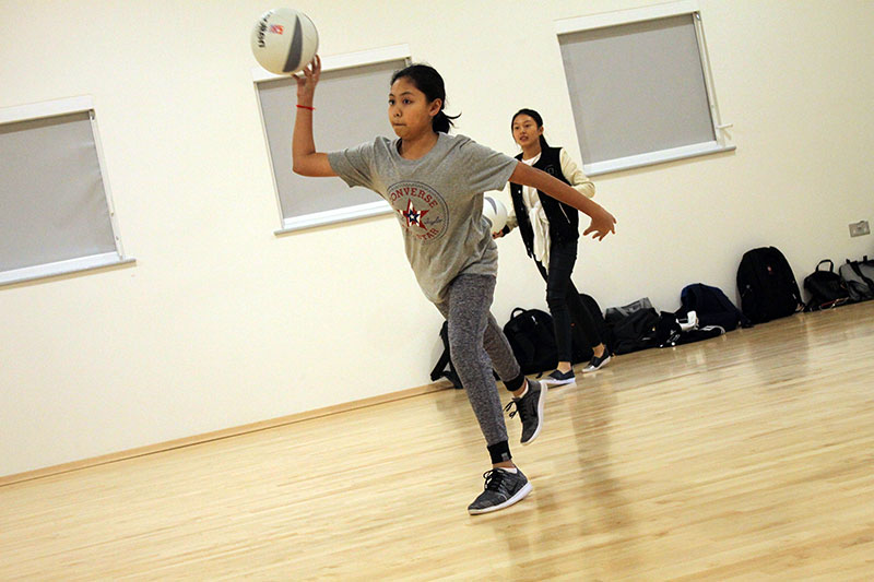 Abbey College Cambridge Dodgeball Sports Team