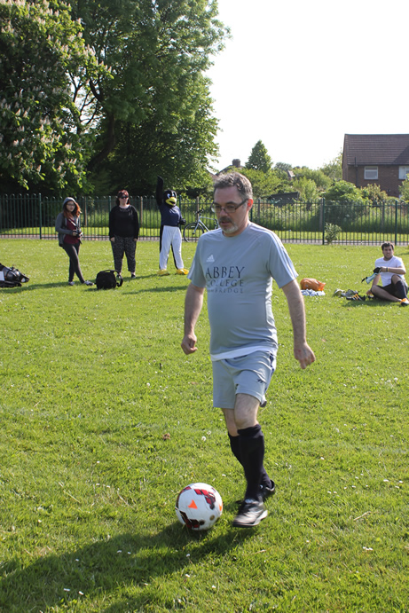 Abbey College Cambridge Staff vs Student Football Match