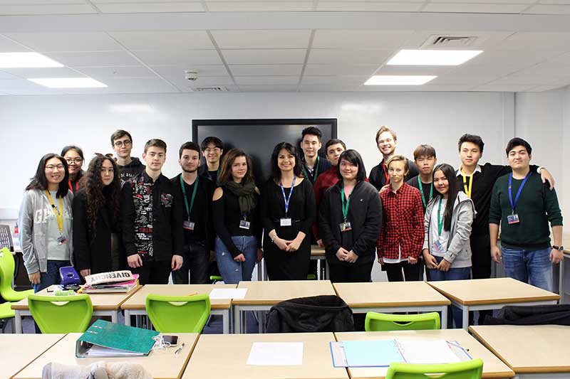 Heidi Allen, MP, at the College