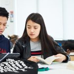 abbey College Cambridge students revising