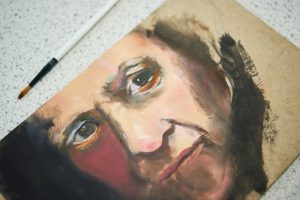 Painting from a student