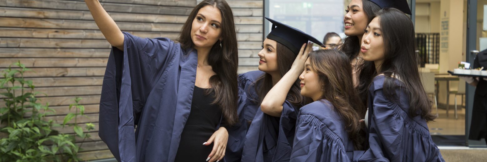 Abbey College Cambridge student graduation ceremony May 2021