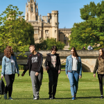 Students Walking In Cambridge