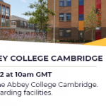 Virtual Tour of Abbey College Cambridge 8th June 2022.@ 10am