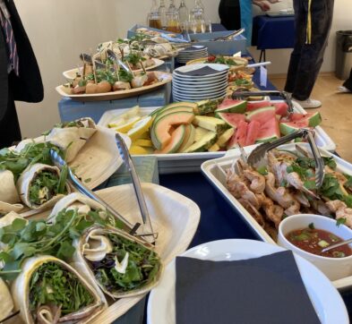 Abbey College Cambridge Open Morning Food