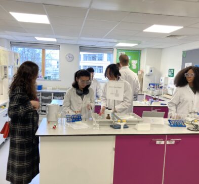 Abbey College Cambridge Open Morning, Chemistry Class Demonstration
