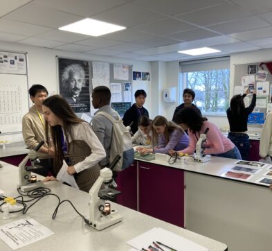 Abbey College Cambridge Open Morning, Biology Class Demonstration
