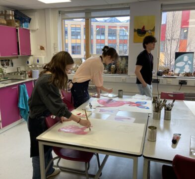 Abbey College Cambridge Open Morning, Art Class Demonstration