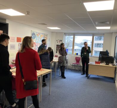 Abbey College Cambridge Open Morning, English Class Demonstration