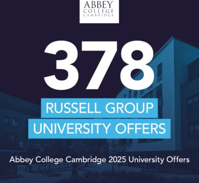 Abbey College Cambridge Russell Group Offers 2025