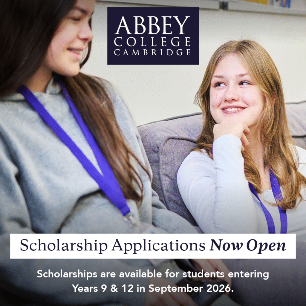 Abbey College Cambridge Scholarships Open