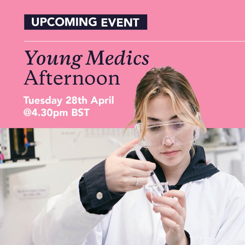 Abbey College Cambridge Young Medics Afternoon 28.04.26